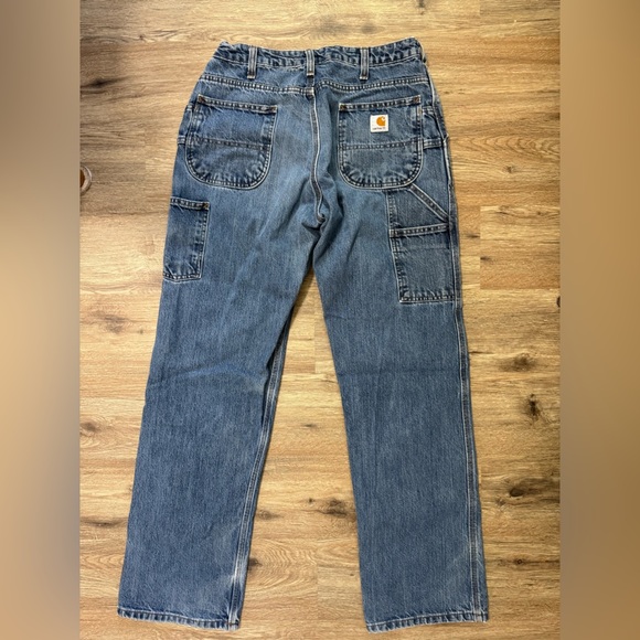 Vintage Carhartt Women’s Work Jeans – Size 8x32 – Made in Mexico - Picture 5 of 9